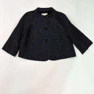 Michael Kors Black and White Blazer